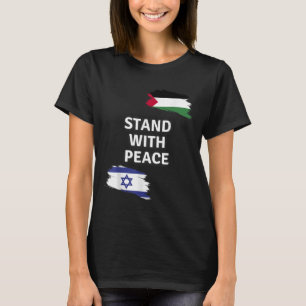 T-shirt Restez En Paix. Israel Palestine Shirt. Dites non