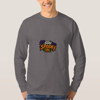 T-shirt RESTEZ FLIPPANT – Design effrayant d'Halloween