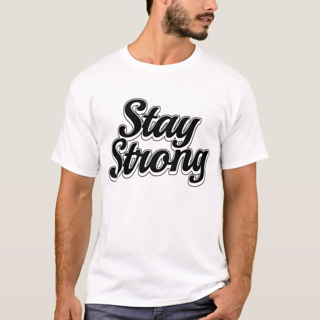 T-shirt Restez fort Sport (Devant)