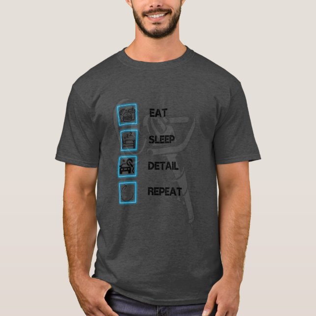 T-shirt Restez frais et propre avec notre chemise Détail d (Devant)