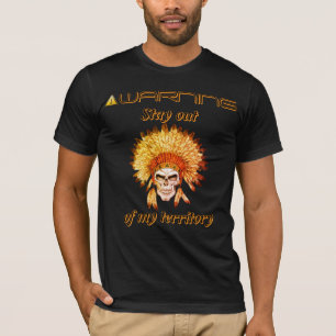 T-shirt Restez hors de mon territoire