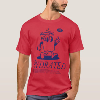 T-shirt Restez Hydraté Buvez Votre Eau