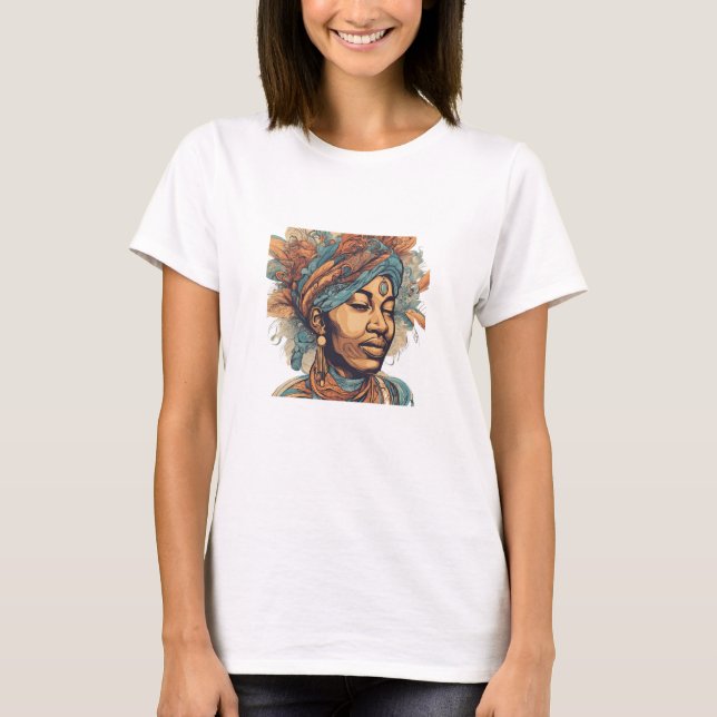 T-shirt Restez inspiré - Motivation et mise à niveau (Devant)