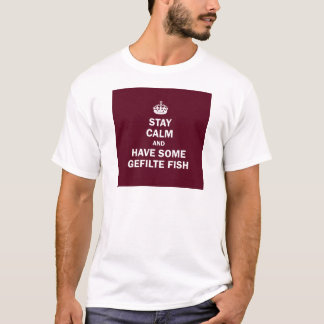T-shirt Restez le calme et ayez quelques poissons de