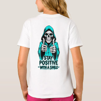 T-shirt Restez Positif – Inspiration Motivation