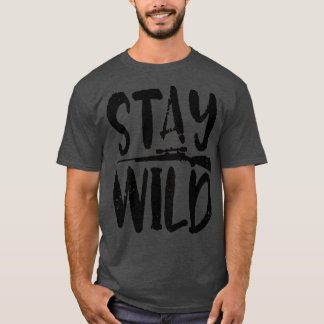 T-shirt Restez sauvage