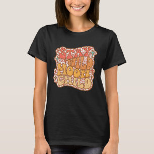 T-shirt Restez Sauvage Lune Chill Rétro Hippie Nature Posi