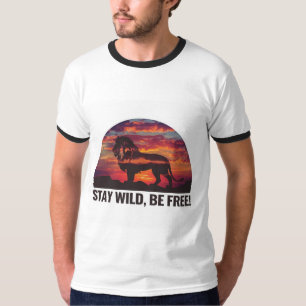 T-shirt "Restez Sauvage, Soyez Libre : Respectez Votre Esp