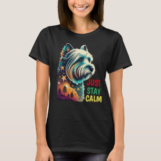T-shirt Restez Simplement Calme