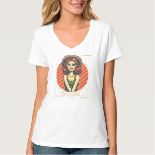 T-shirt Restez Super Retro Sunset