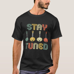 T-shirt Restez Tuned Retro Banjo Graphic 1