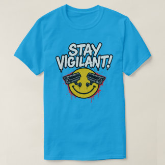 T-SHIRT RESTEZ VIGILANTS - BSQS