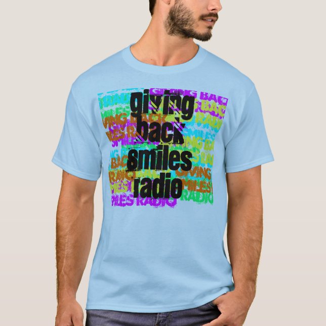 T-shirt Restituant sourit radio, restituant sourit Ra… (Devant)