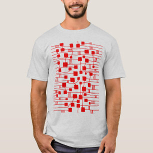 T-shirt Résumé 111211 - Rouge