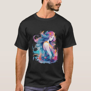 T-shirt Résumé mystique de sirène sous-marine