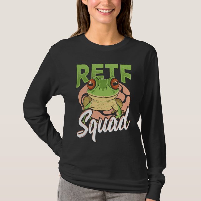 T-shirt RETF Squad Red Eyed Tree Frog (Devant)