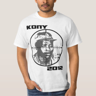 T-shirt Réticules 2012 de cible de Kony Joseph Kony
