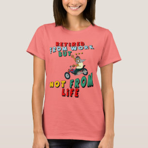 T-shirt Retiré du travail