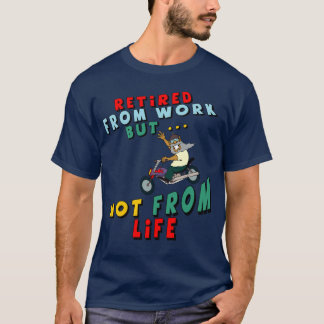 T-shirt Retiré du travail