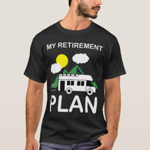 T-shirt Retiret Camper Rv Pour Wo