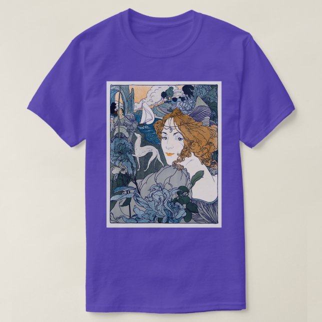 T-shirt Retour 1897 par Georges de Feure (Design devant)