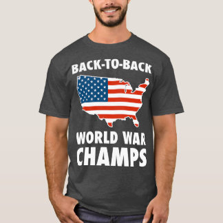 T-shirt Retour à Back WorldChamps USA