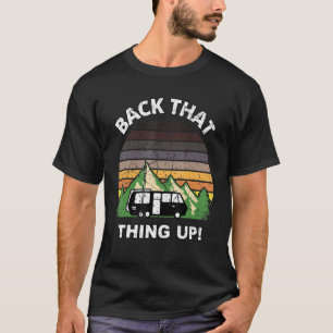 T-shirt Retour à ça Camper RV mème Camping Van Tr