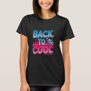 T-shirt Retour à Cool Retro Vibes urbaines amusant et fant