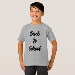T-shirt Retour à l'école