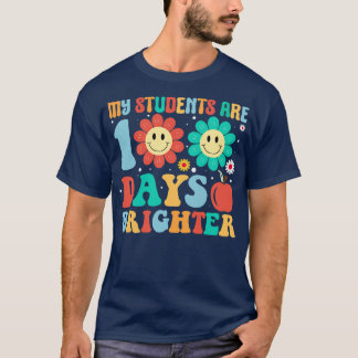 T-shirt Retour À L'École 100 Jour De L'École (225)