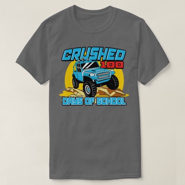 T-shirt Retour À L'École 100 Jour De L'École (347) (Design devant)