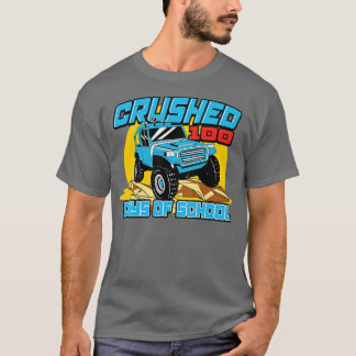 T-shirt Retour À L'École 100 Jour De L'École (347)