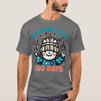 T-shirt Retour À L'École 100 Jour De L'École (363)