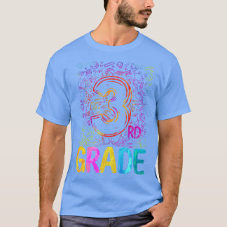 T-shirt Retour À L'École 100 Jour De L'École (397)