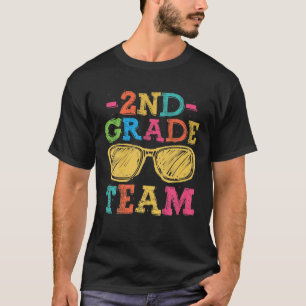 T-shirt Retour À L'École 2E Année Équipe Premier Jour Ense