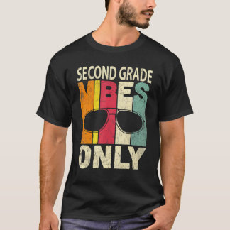 T-shirt Retour à l'école ambiance 2e année Premier jour E