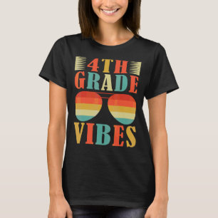 T-shirt Retour à l'école ambiance 4e année Professeur prem