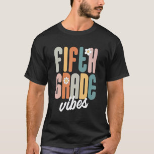 T-shirt Retour à l'école ambiance cinquième année Professe