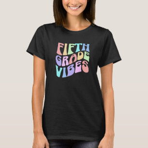 T-shirt Retour à l'école ambiance cinquième jour de la ren