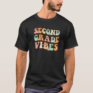 T-shirt Retour à l'école ambiance deuxième année élève 2e
