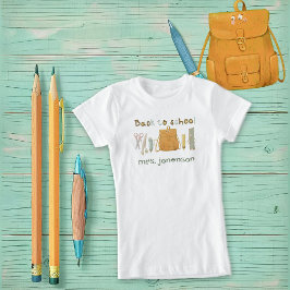 T-Shirt Retour à l'école amis