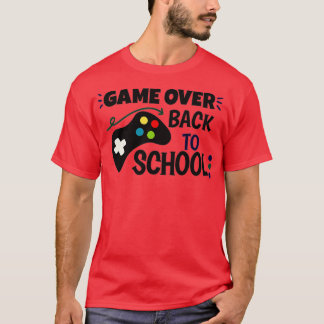 T-shirt Retour à l'école amusant jeu sur enseignant étudia