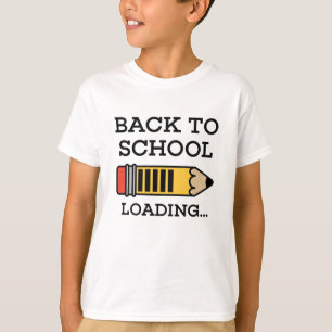 T-shirt Retour À L'École Chargement