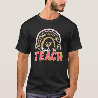 T-shirt Retour à l'école Conçu pour enseigner Meilleur Ens