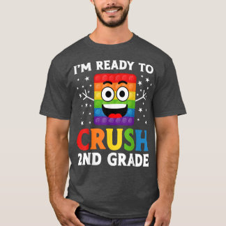 T-shirt Retour À L'École Cute 2e Classe Pop It Girls B