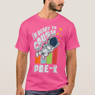 T-shirt Retour à l'école Cute Premier jour de l'astronaute