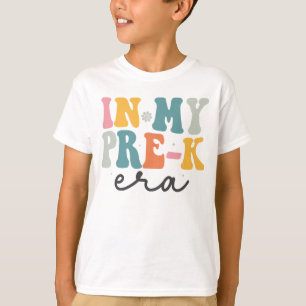 T-shirt Retour À L'École Dans Mon Ère Pré-K