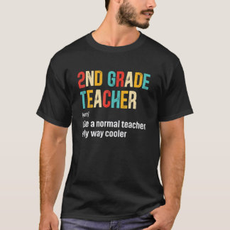 T-shirt Retour à l'école Définition de l'équipe d'enseigna