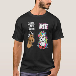 T-shirt Retour À L'École Déjeuner Lady Cafeteria Cool L