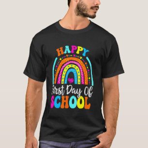 T-shirt Retour à l'école drôle heureux premier jour d'écol